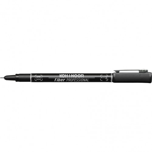 PENNA DISEGNO TECNICO KOHINOOR FIBER PROFESSIONAL NERO 03